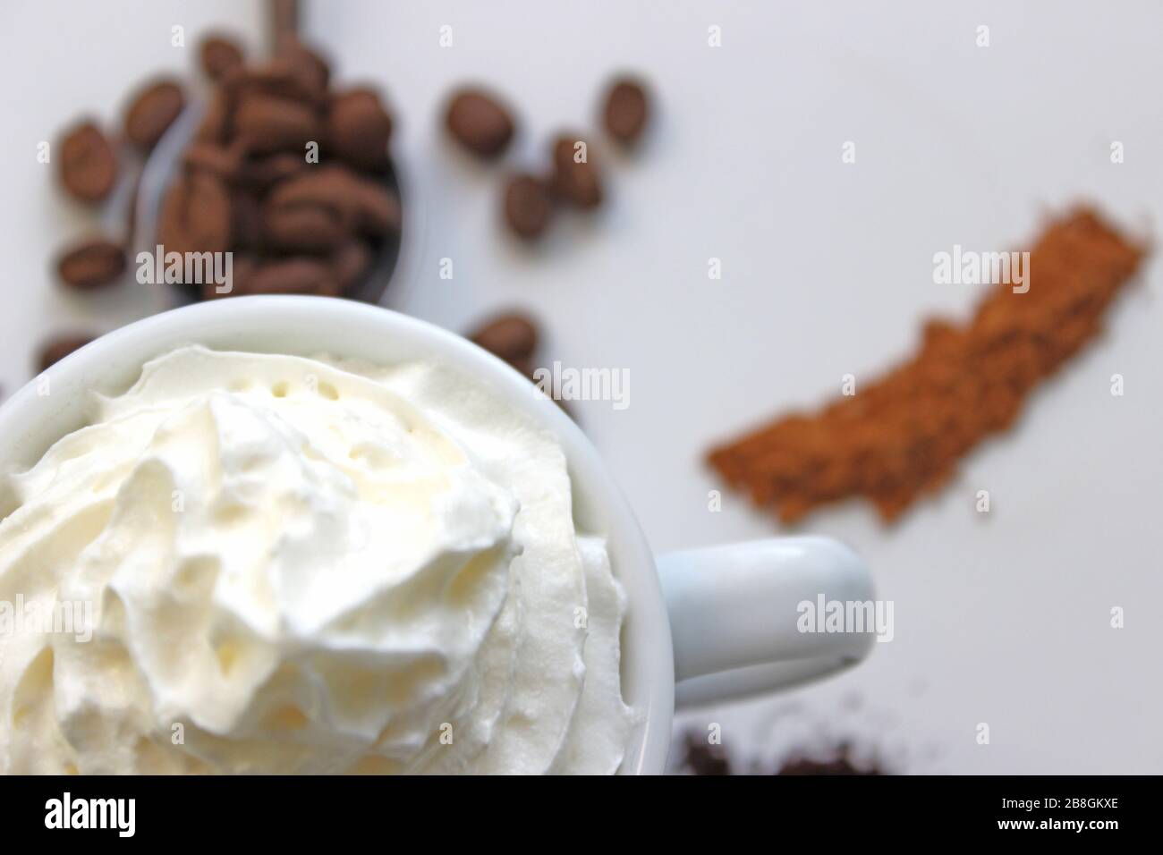 Espresso cream topping hires stock photography and images Alamy