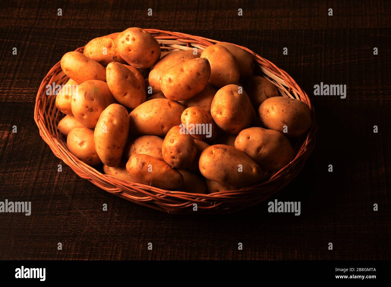 Farm vegetables in the basket. Vegetable fresh garden Stock Photo - Alamy