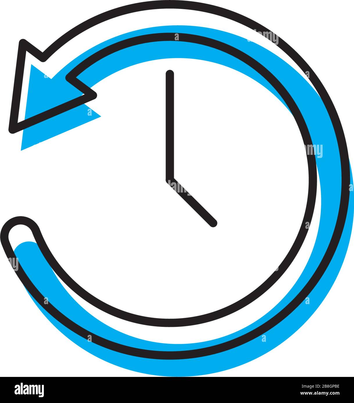 Backwards Clock High Resolution Stock Photography and Images Alamy