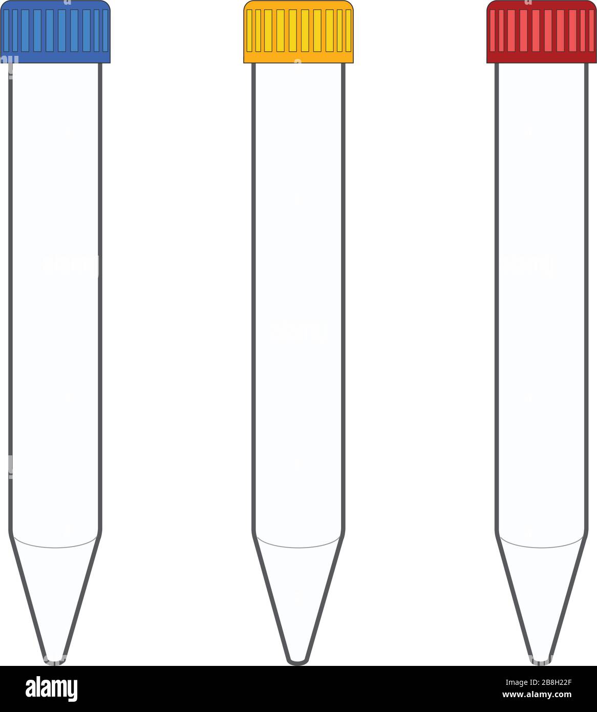 Medical test tube icon set, flask icon. Stock Vector illustration ...