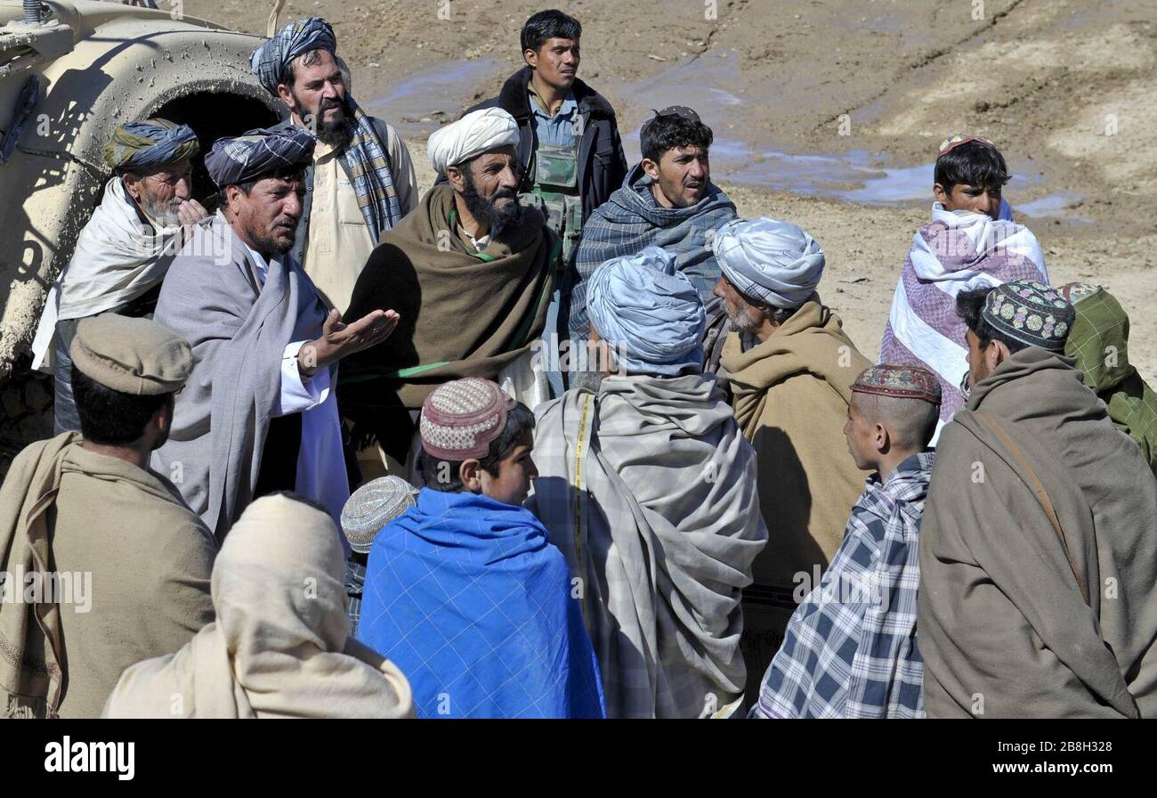 Graduation ceremony in Shah Joy district 120309 Stock Photo Alamy