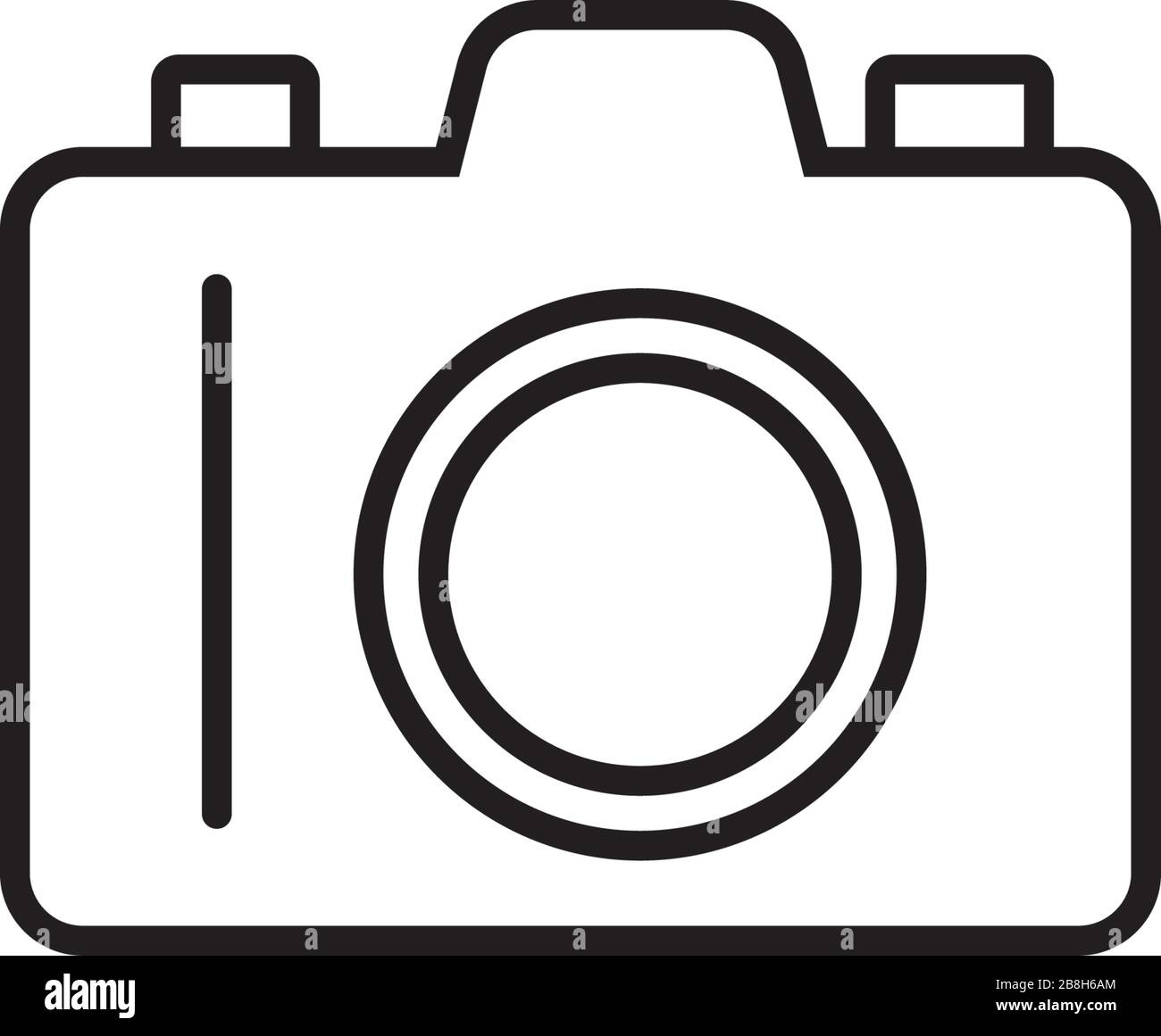 camera icon vector in trendy style isolated on white background Stock ...