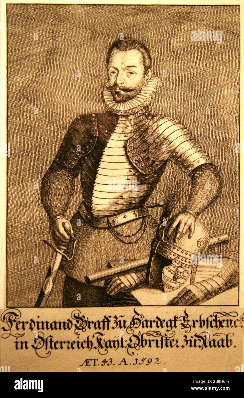 Graf Ferdinand Hardegg Stock Photo Alamy