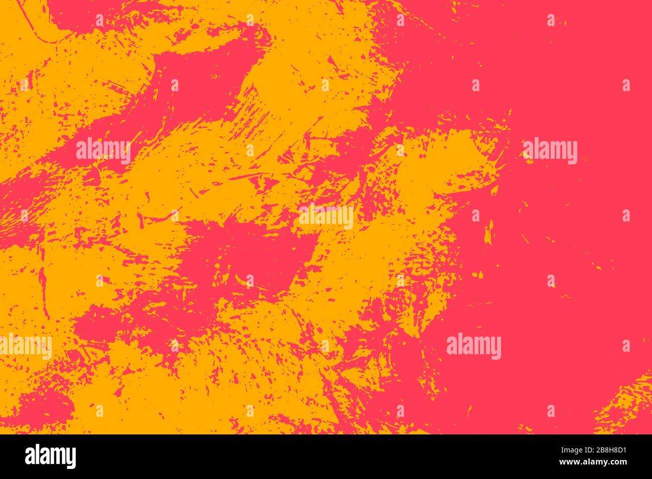 Abstract multicolored image, made with a brush. Stock Vector