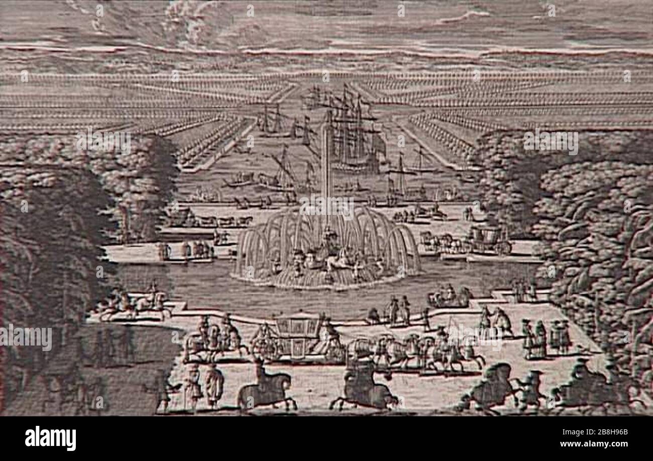 Grand Canal de Versailles Stock Photo Alamy