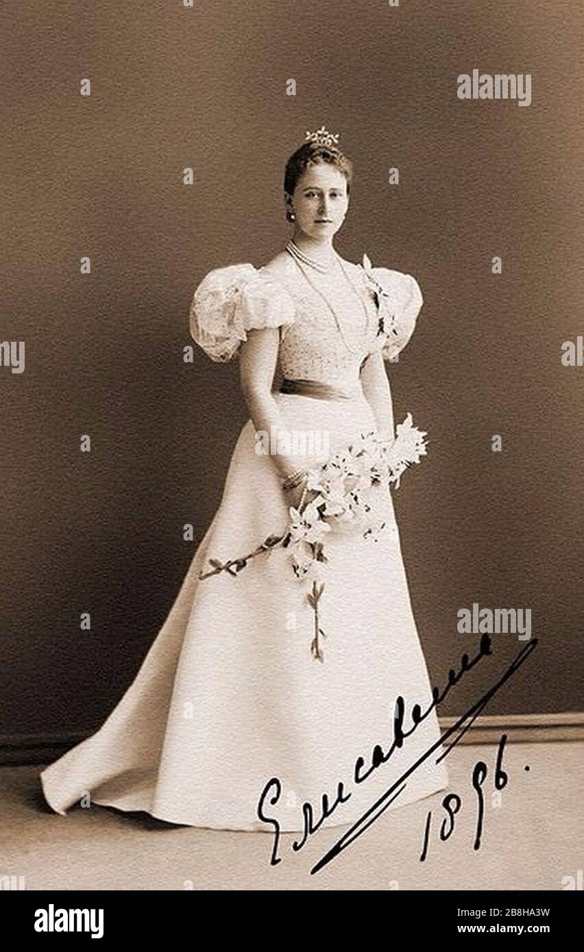 Grand Duchess Elizabeth Feodorovna of Russia. Stock Photo