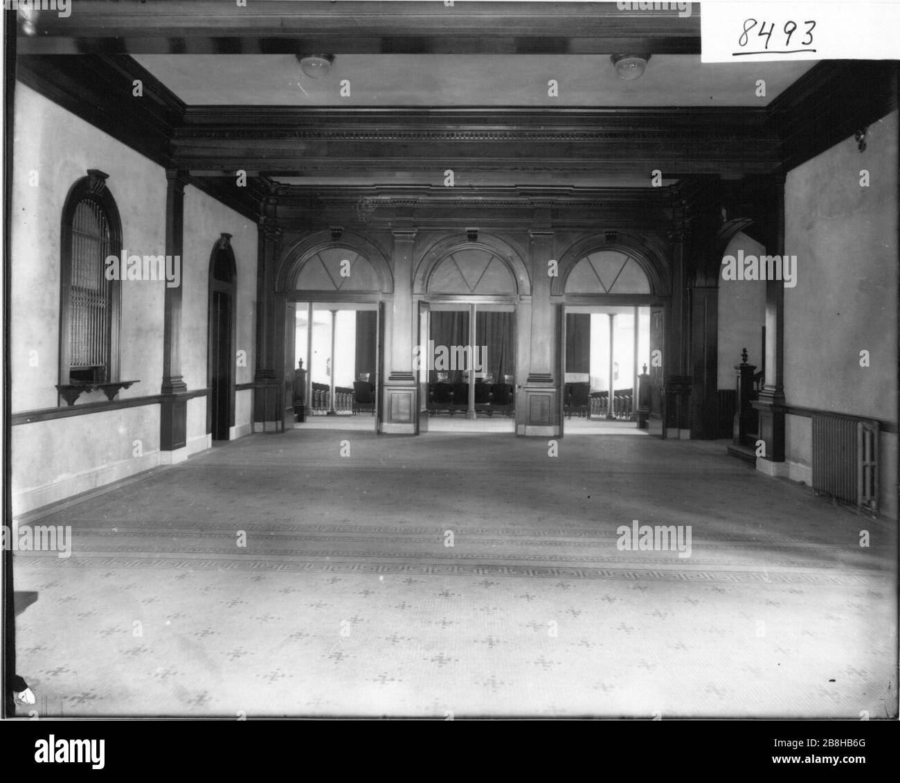 Grand Lobby Of New Miami University Auditorium Building Facing 