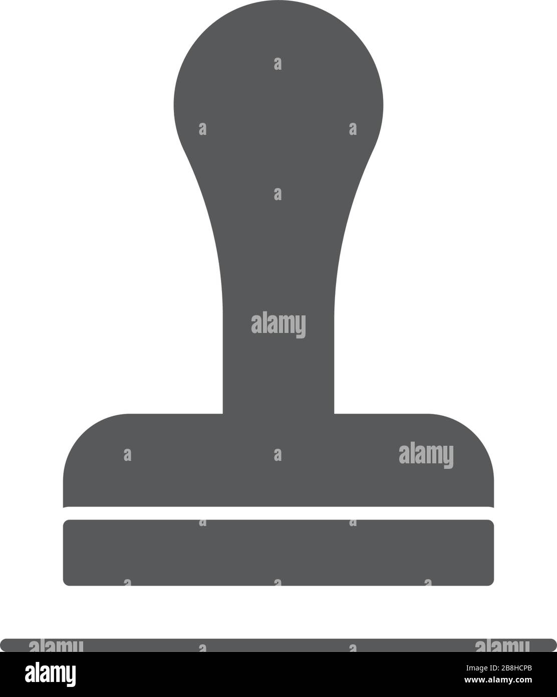 stamp vector icon concept, isolated on white background Stock Vector ...