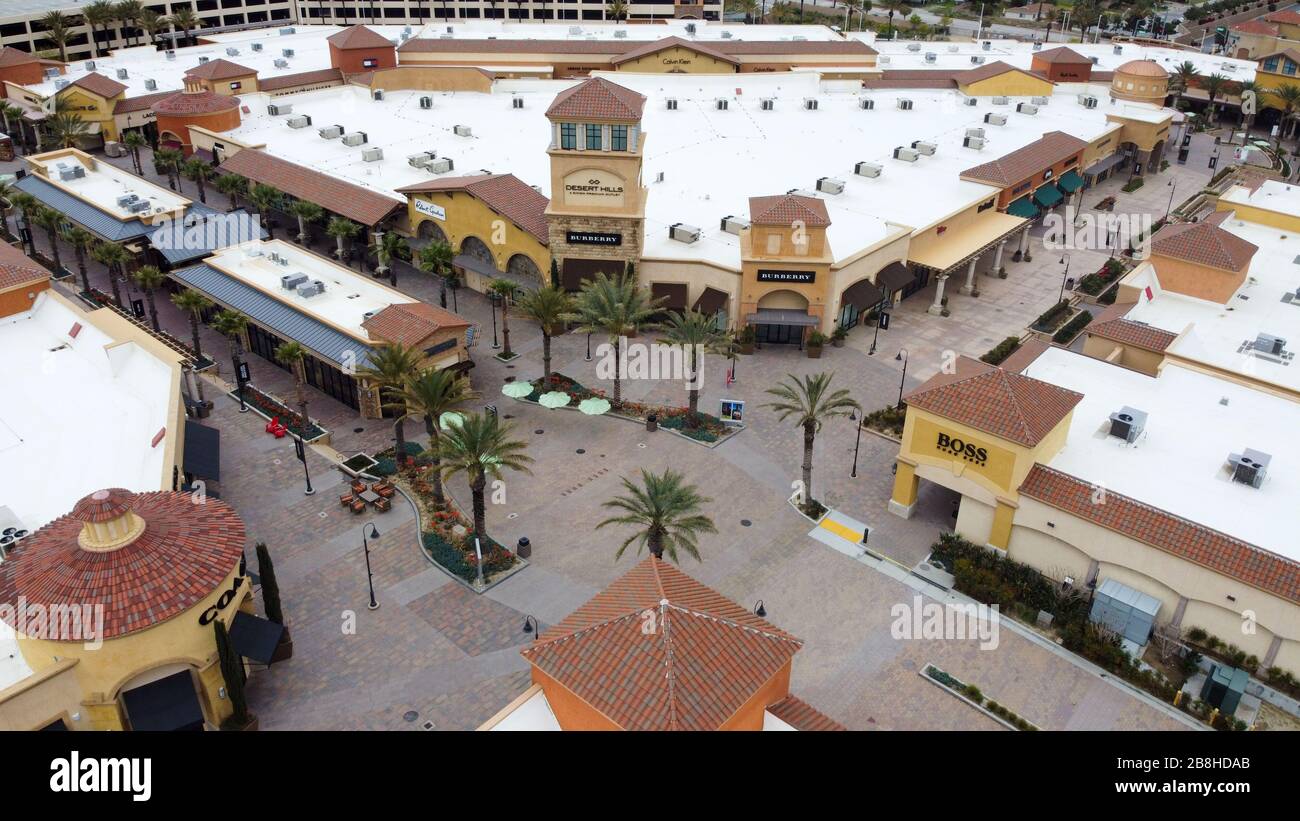 Desert Hills Premium Outlets Shopping Mall Cabazon Walkthrough
