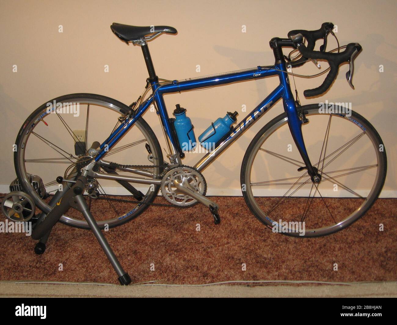 My Giant TCX Cyclocross with road tires 