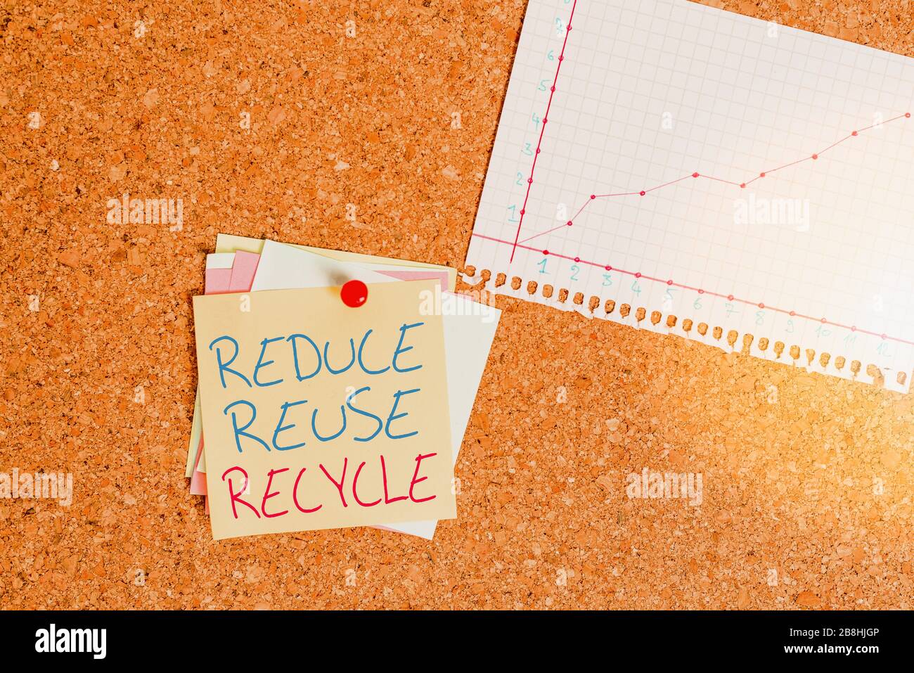 Conceptual hand writing showing Reduce Reuse Recycle. Concept meaning