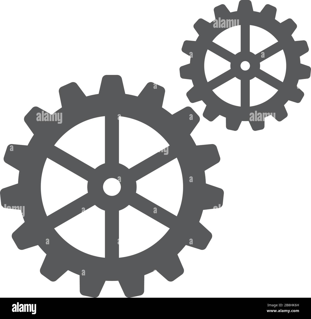 gear vector icon concept, isolated on white background Stock Vector ...