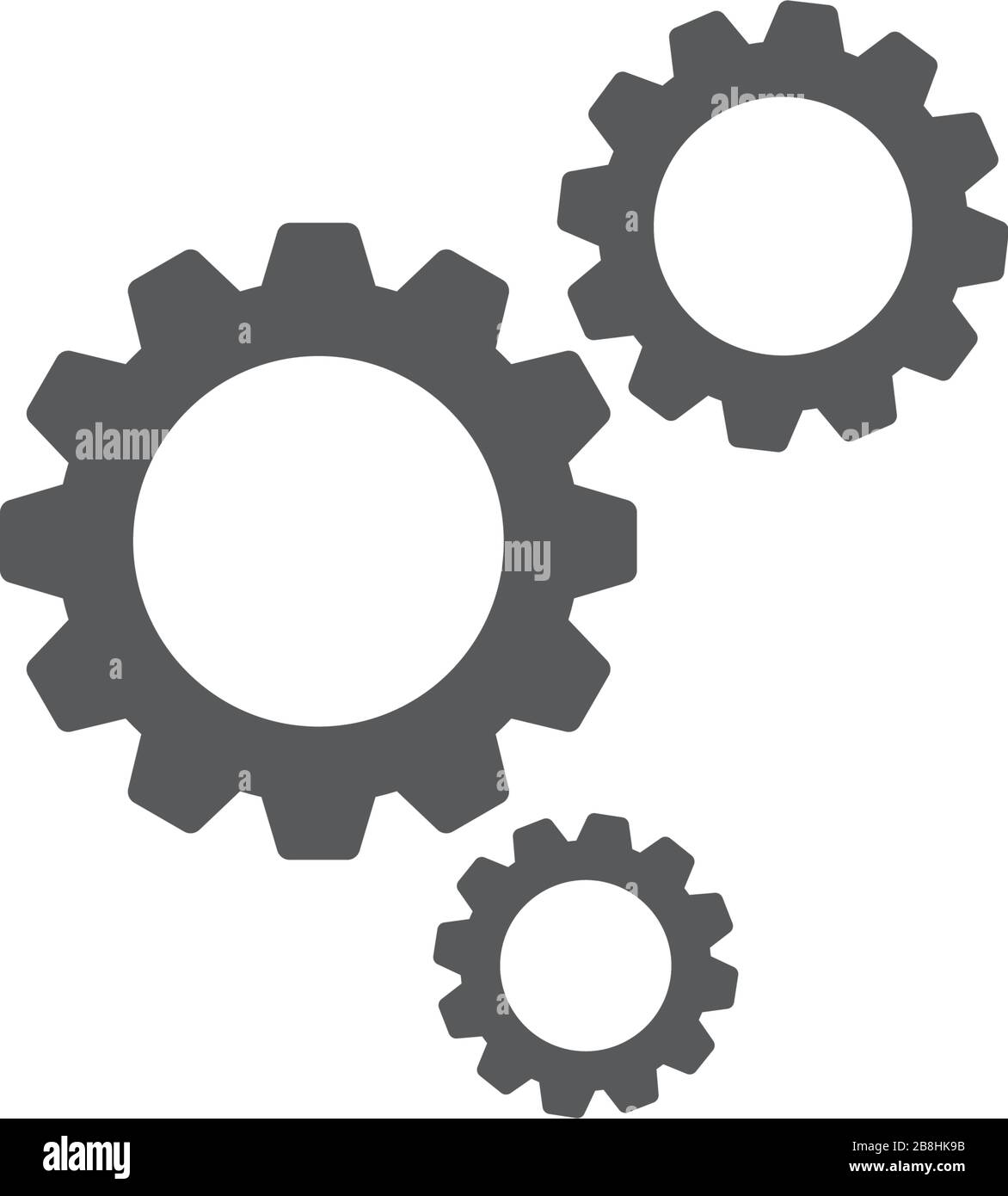 gear vector icon concept, isolated on white background Stock Vector ...