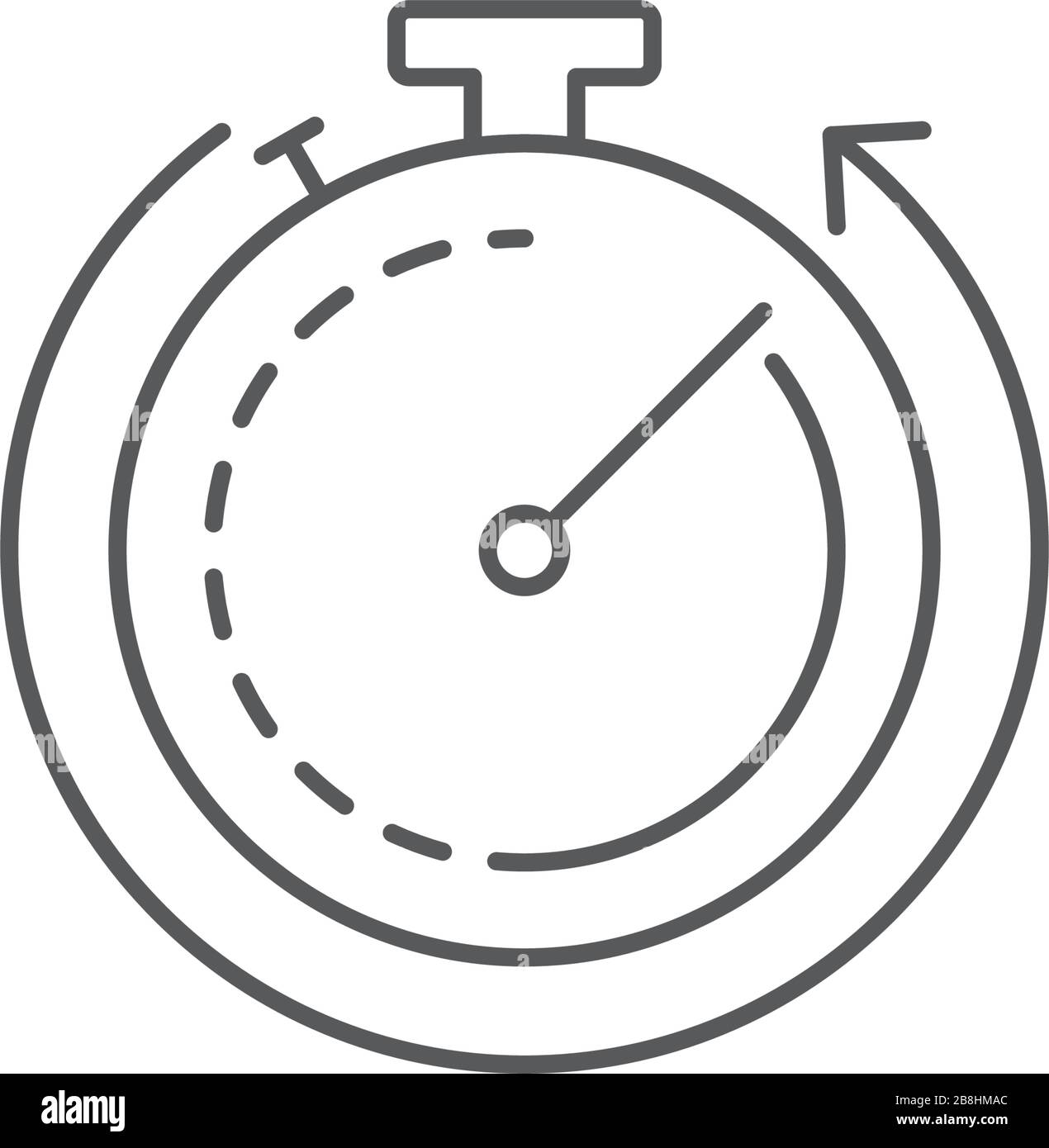 history vector icon concept, isolated on white background Stock Vector