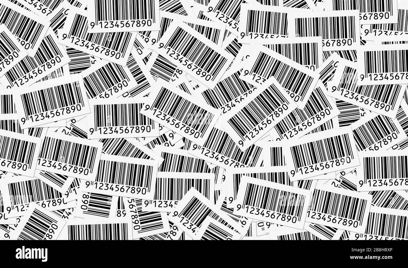 Bar Codes background Stock Photo - Alamy