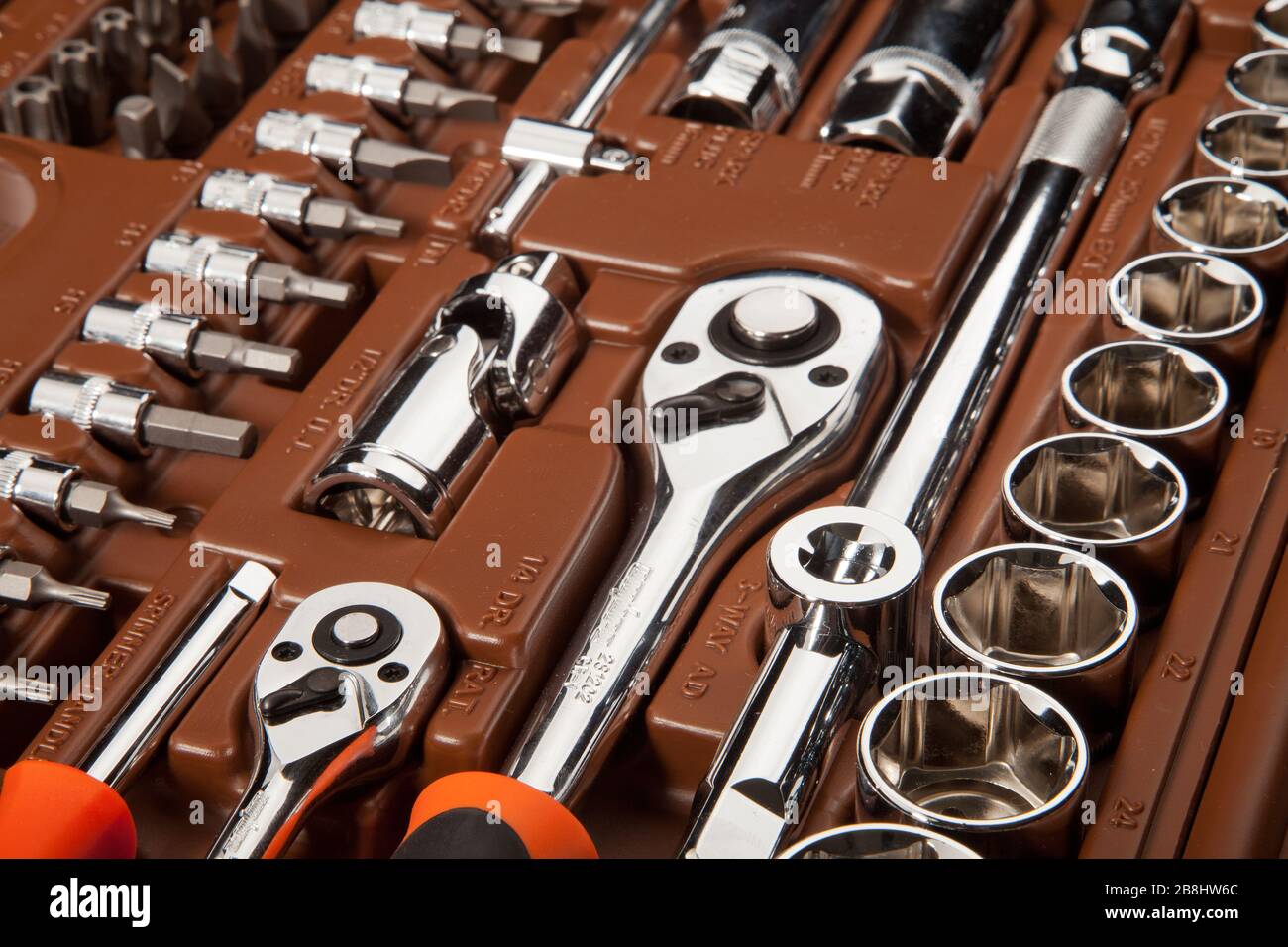 Chrome tools hi-res stock photography and images - Alamy