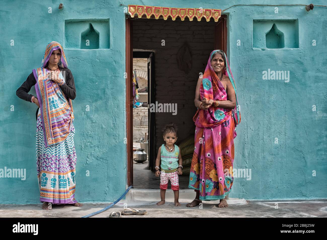 village in Uttar Pradesh, India Stock Photo Alamy