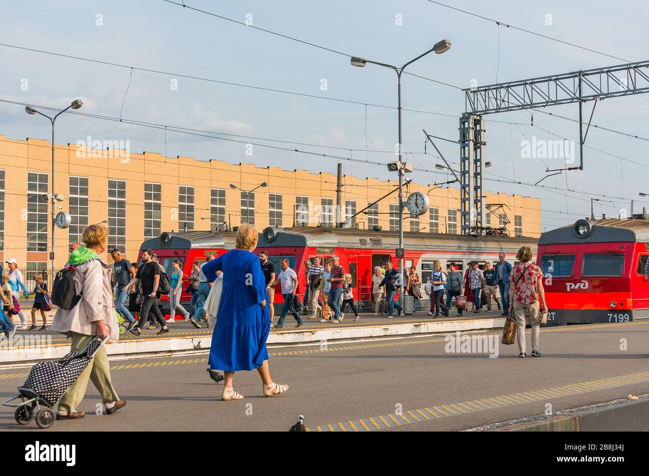 Train rushing by russia hi-res stock photography and images - Alamy