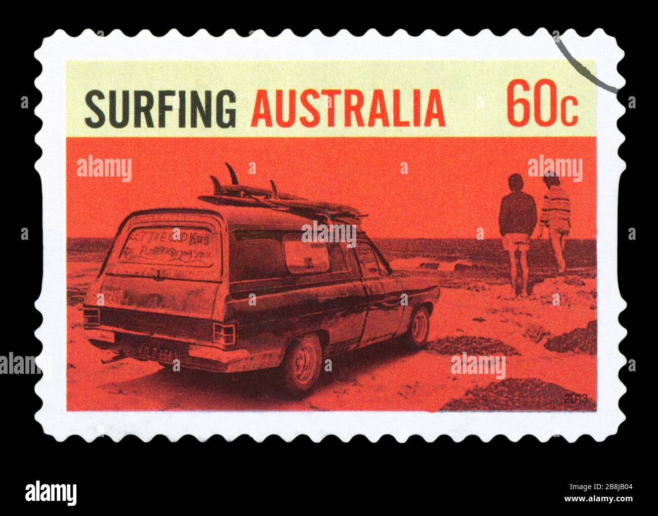 Vintage stamp surfer hi-res stock photography and images - Alamy