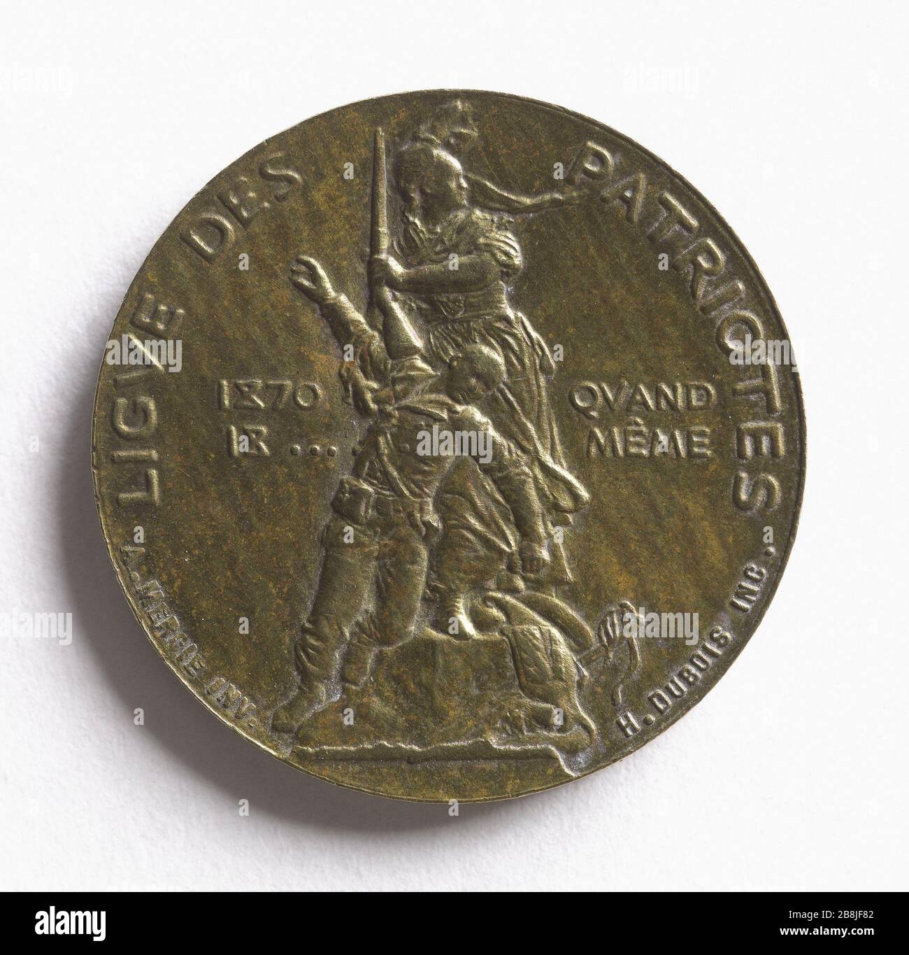 7 MEDAILLES EN bronze anciennes concours de tir A .Dubois , Fraisse