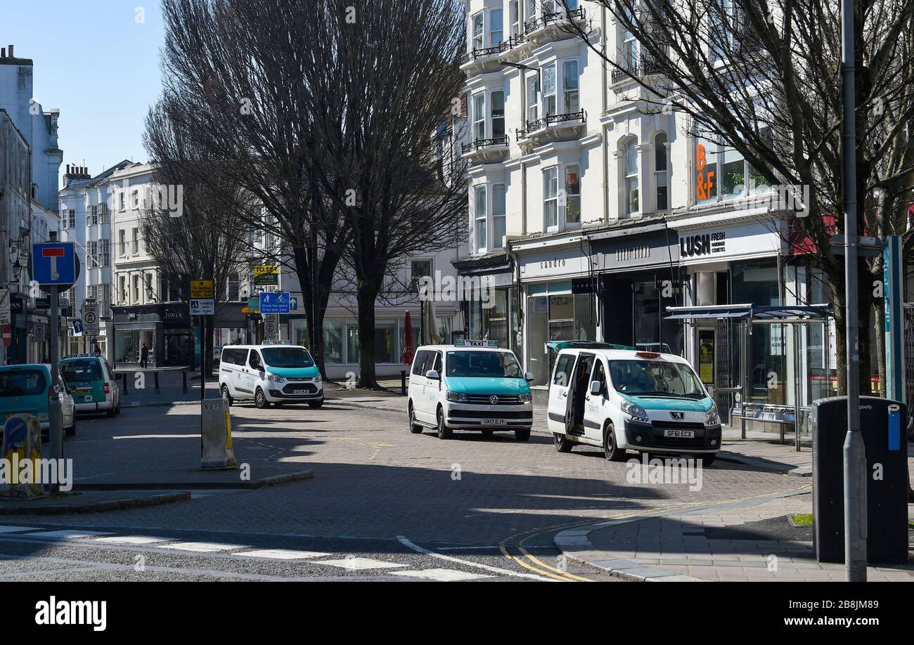 Brighton taxi rank hires stock photography and images Alamy