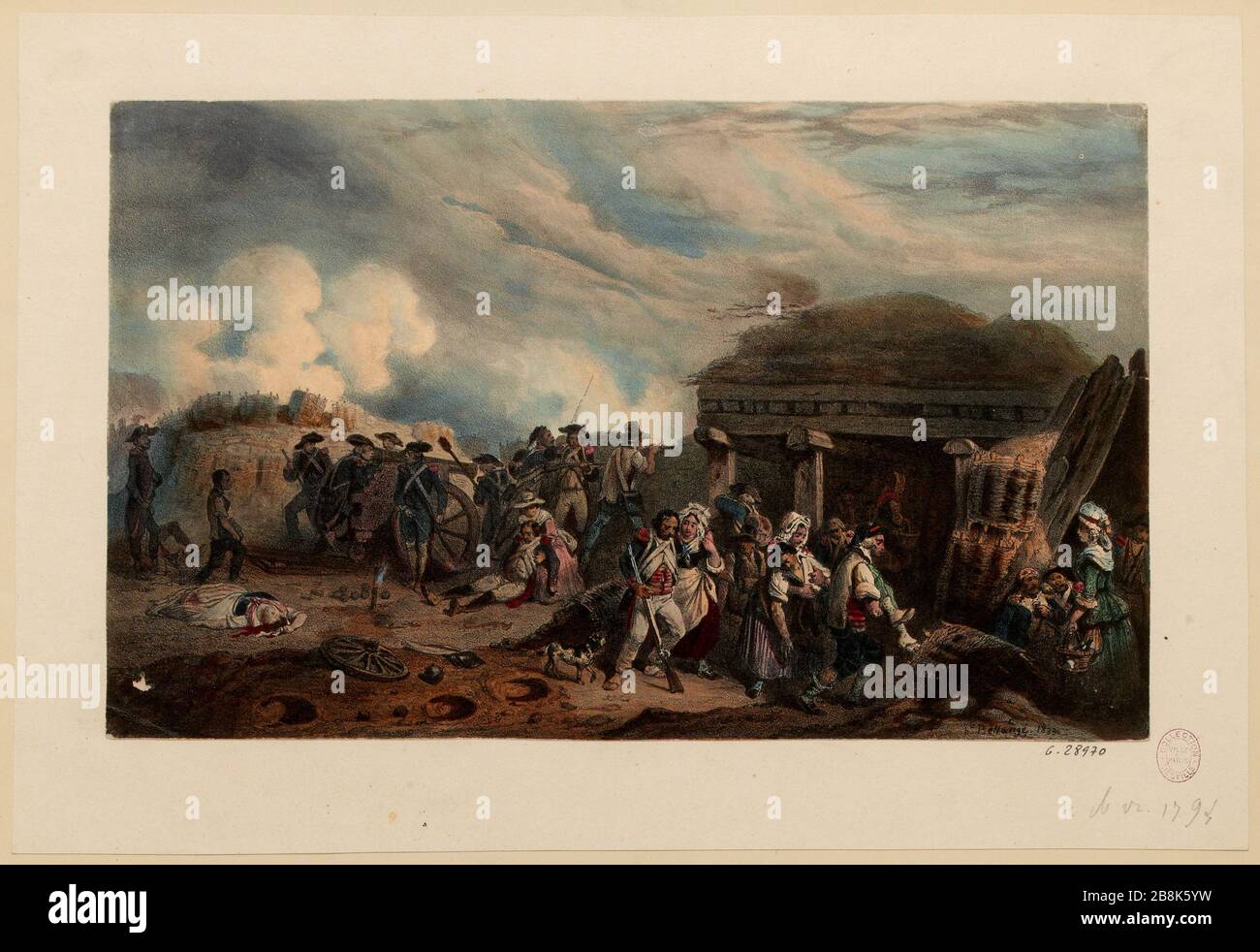 1794 Paris récépisse de l’Emprunt Forcé Section des Sans Culottes 1794 Paris récépisse de l’Emprunt Forcé Section des Sans Culottes