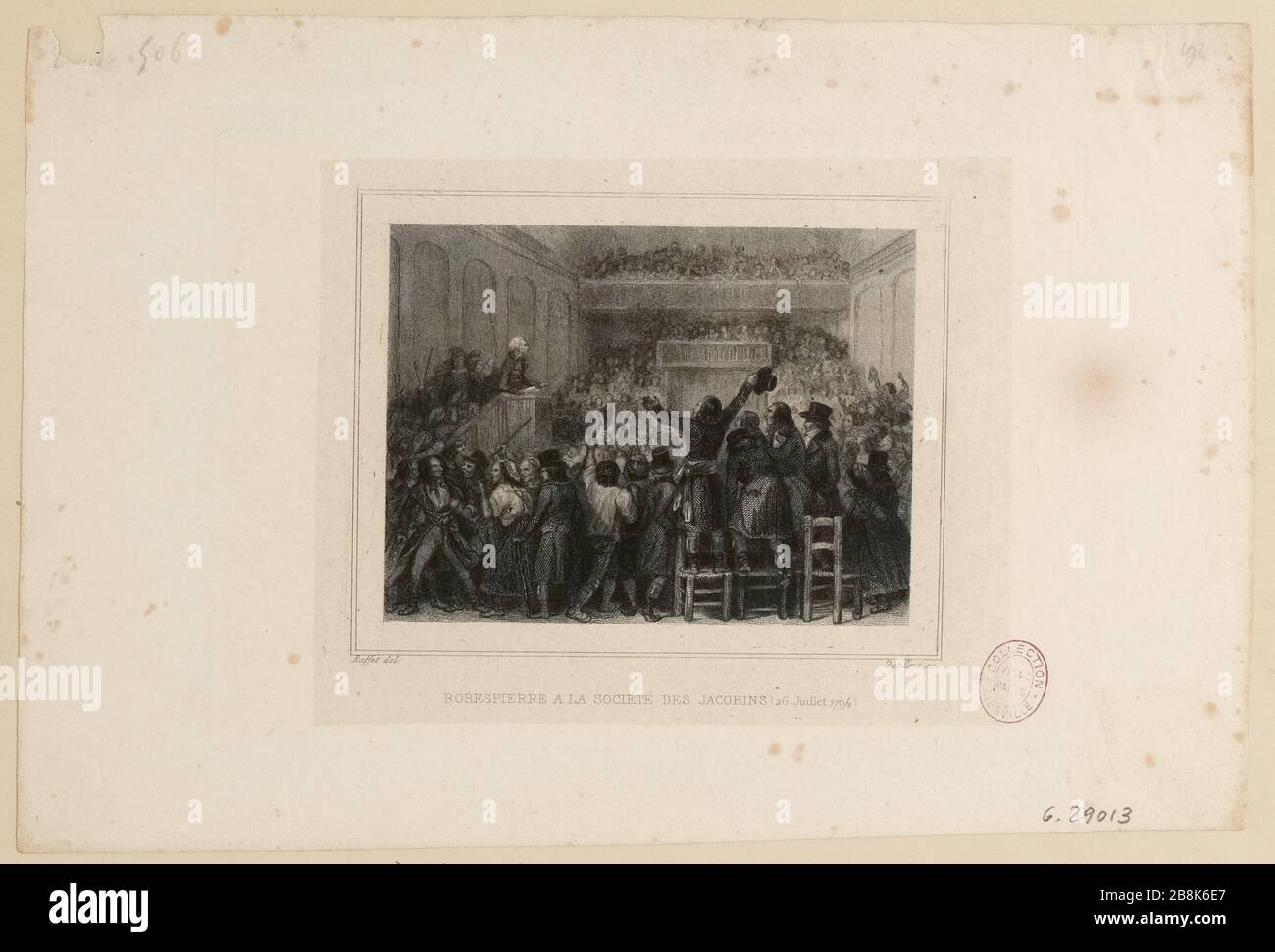 French Revolution Thermidor Year II 8 Day or July 26, 1794. Speech of Robespierre at the