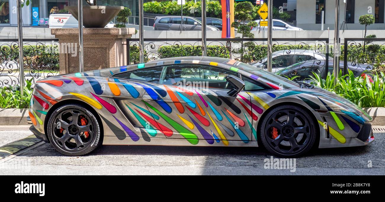 Lamborghini Gallardo Stock Photo