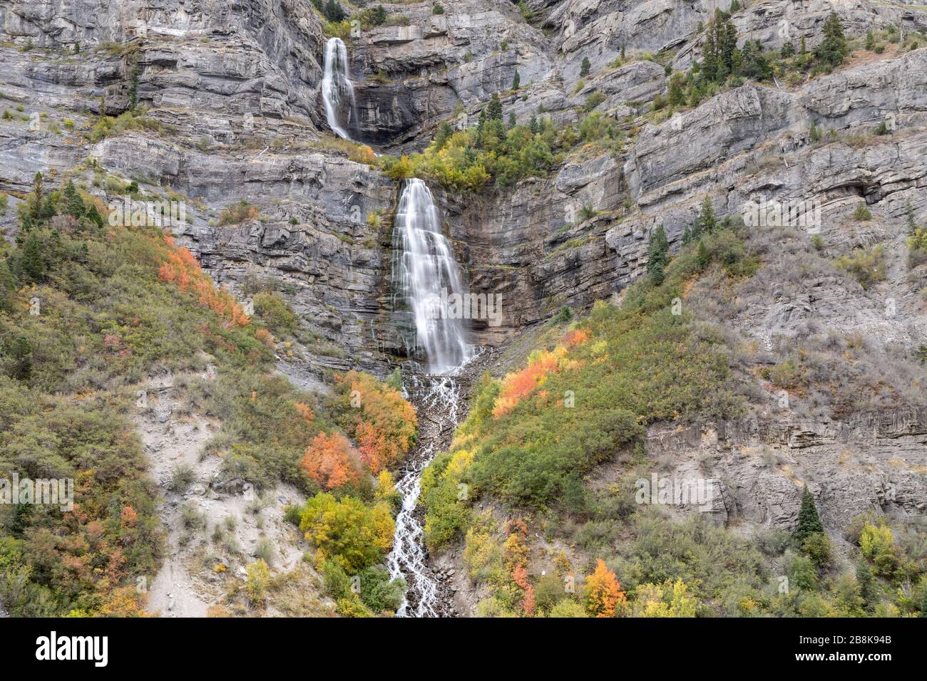 Bridal veil falls provo canyon hires stock photography and images Alamy