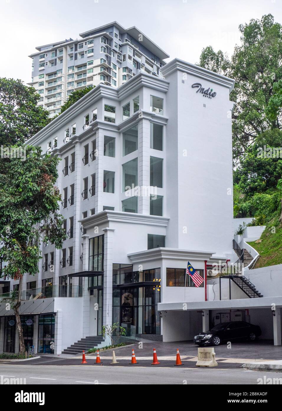 Indie Hotel Kuala Lumpur On Jalan Ceylon Kuala Lumpur Malaysia Stock Photo Alamy