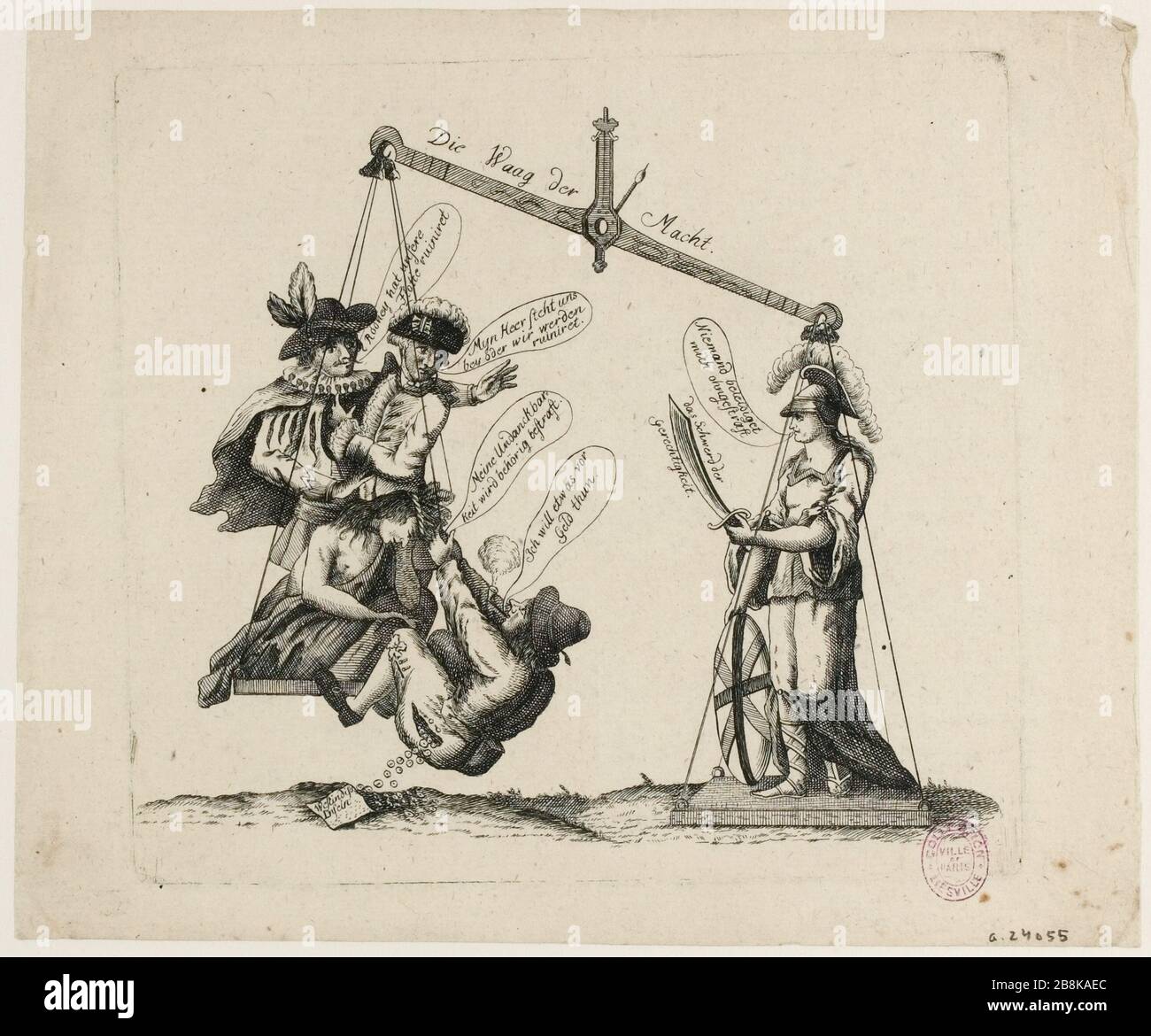 The Waag in power. (TI) Stock Photo