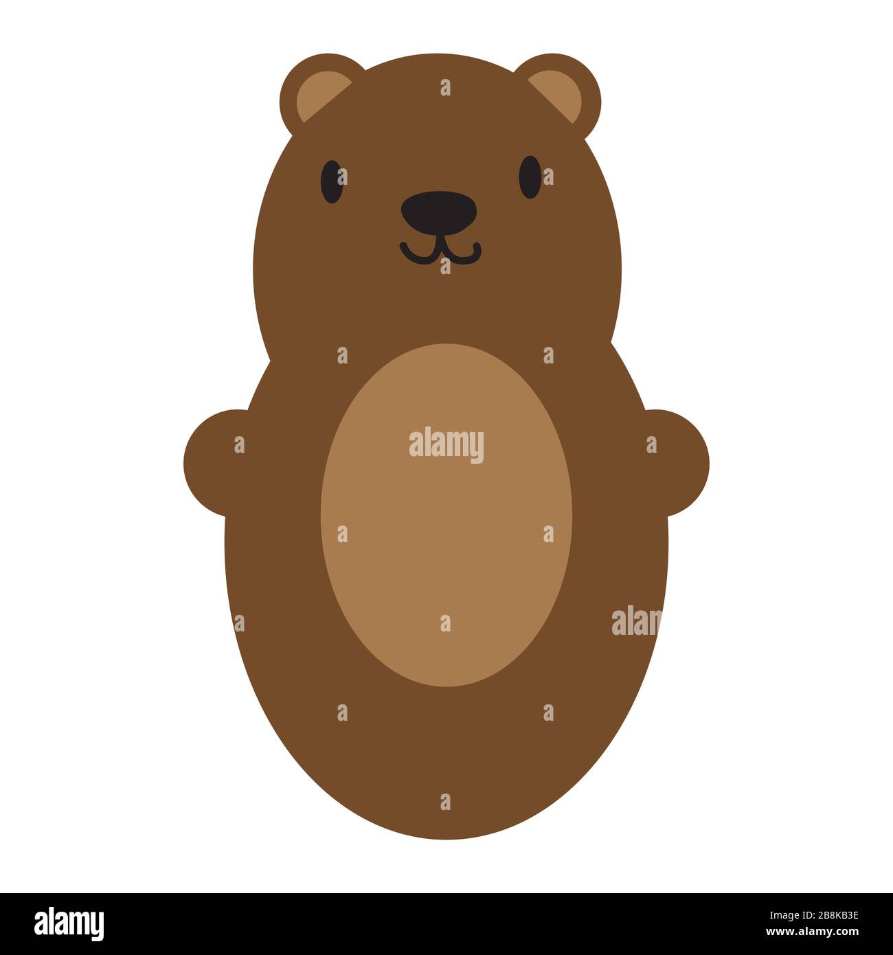 Brown bear toy icon symbol Stock Vector Image & Art - Alamy