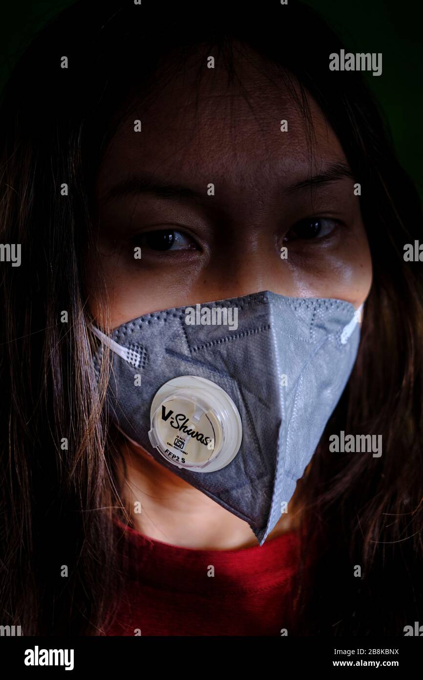 France, Paris, the FFP2 mask Stock Photo - Alamy