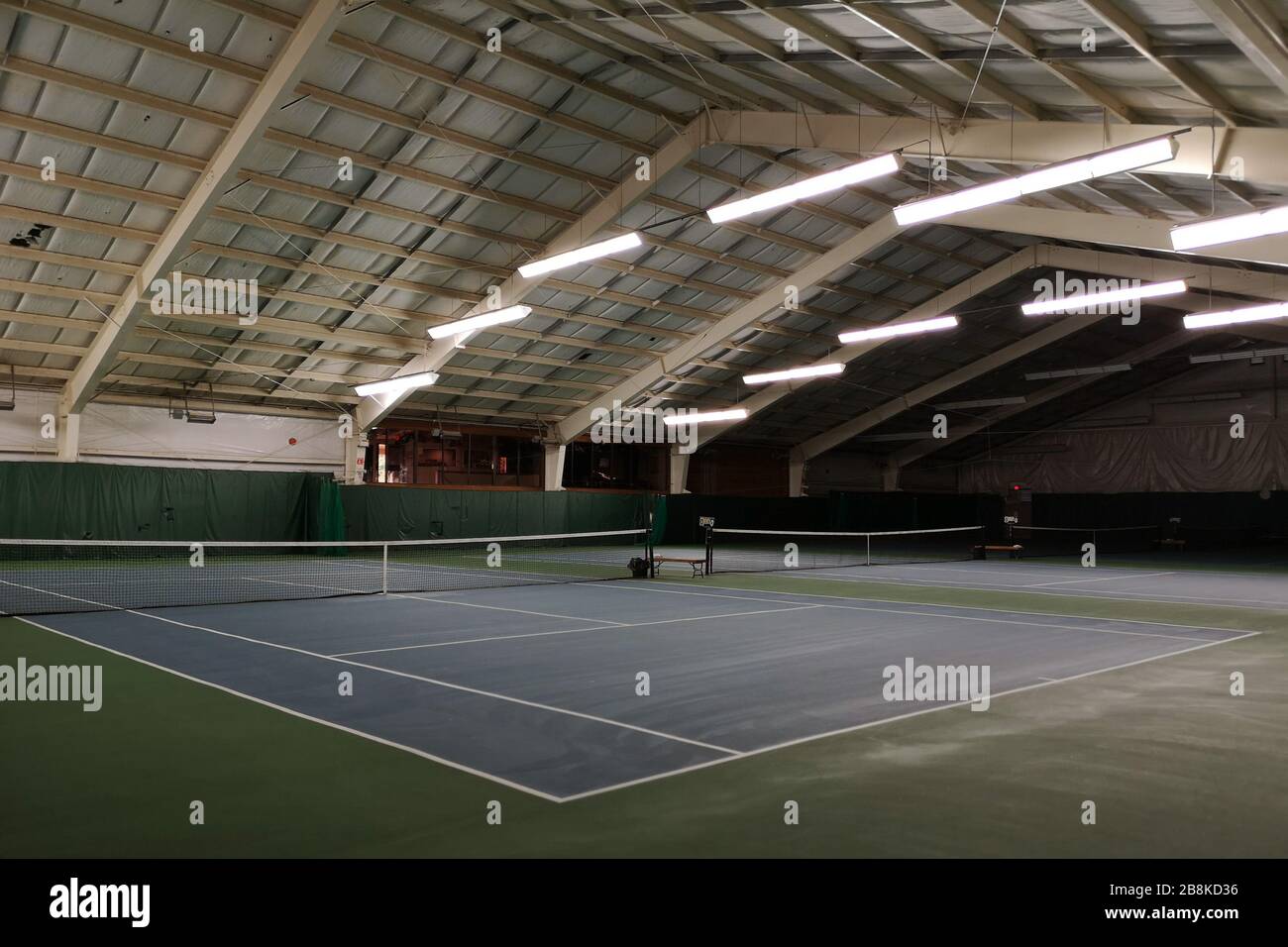 Indoor tennis courts hi res stock photography and images Alamy Indoor tennis courts hi res stock photography and images Alamy