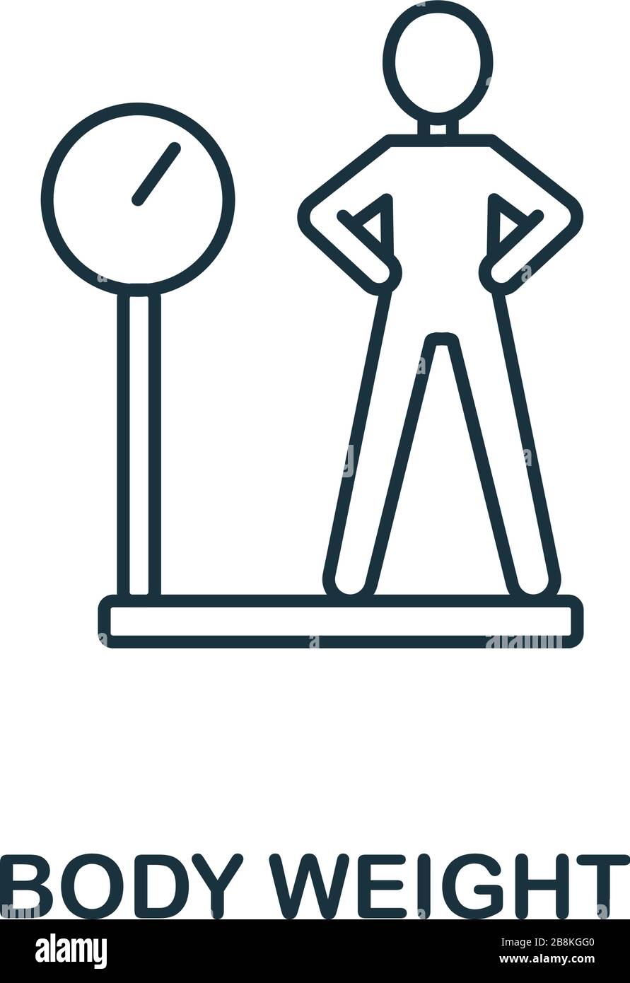 Fat Loss Icon - Download in Colored Outline Style