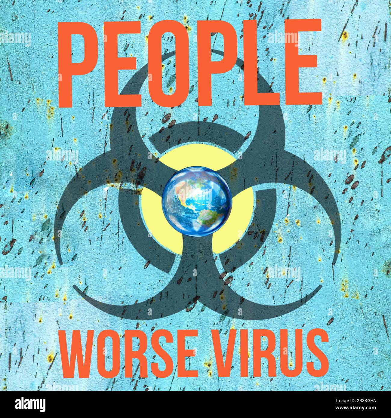 Illustration of the interrelation between a pandemics and an