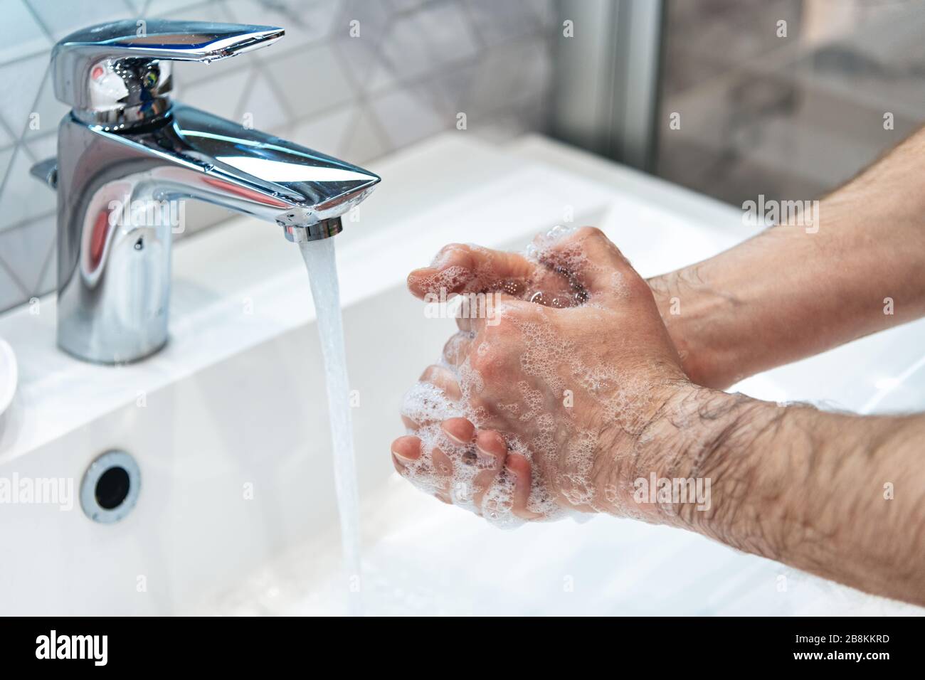 Hand wash liquid soap hi-res stock photography and images - Alamy