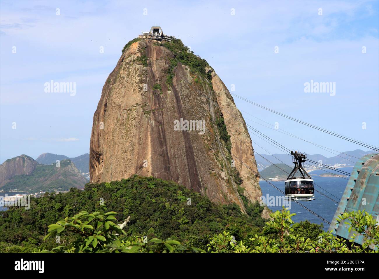 Sugarloaf Mountain - Rio de Janeiro Brazil Stock Photo