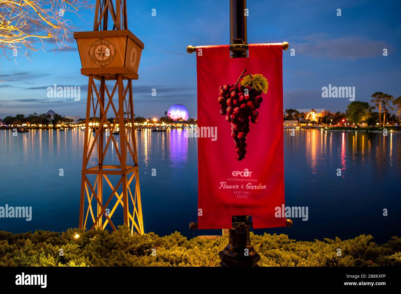 Orlando, Florida. March 11, 2020. International Flower and Gardens