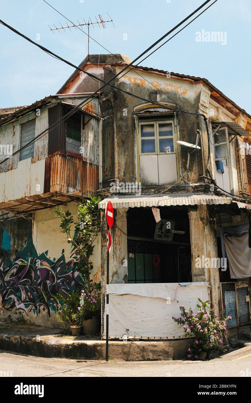 Malaysia penang old hi-res stock photography and images - Alamy