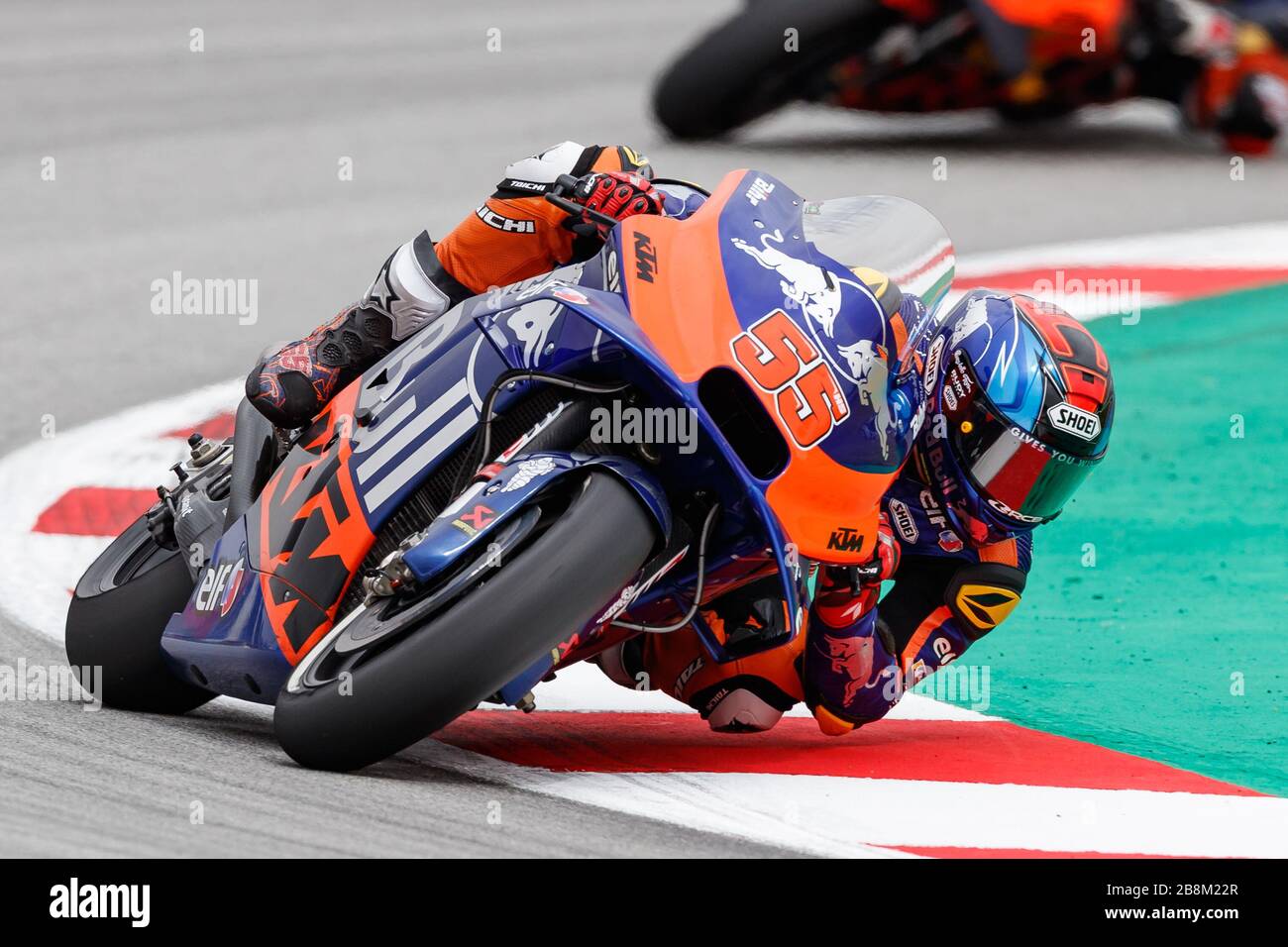 MONTMELO, SPAIN - JUNE 14: Hafizh Syahrin of Red Bull KTM Tech 3 during the  Free practice motoGP at Circuit de Catalunya on June 14, 2019 in Montmelo  Stock Photo - Alamy