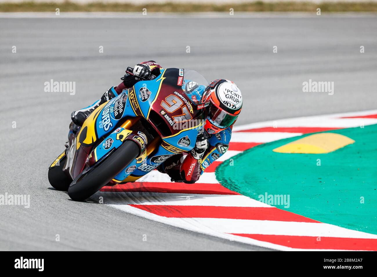 MONTMELO, SPAIN - JUNE 14: Xavi Vierge of EG 0,0 Marc VDS during the Free  practice moto 2 at Circuit de Catalunya on June 14, 2019 in Montmelo, Spain  Stock Photo - Alamy