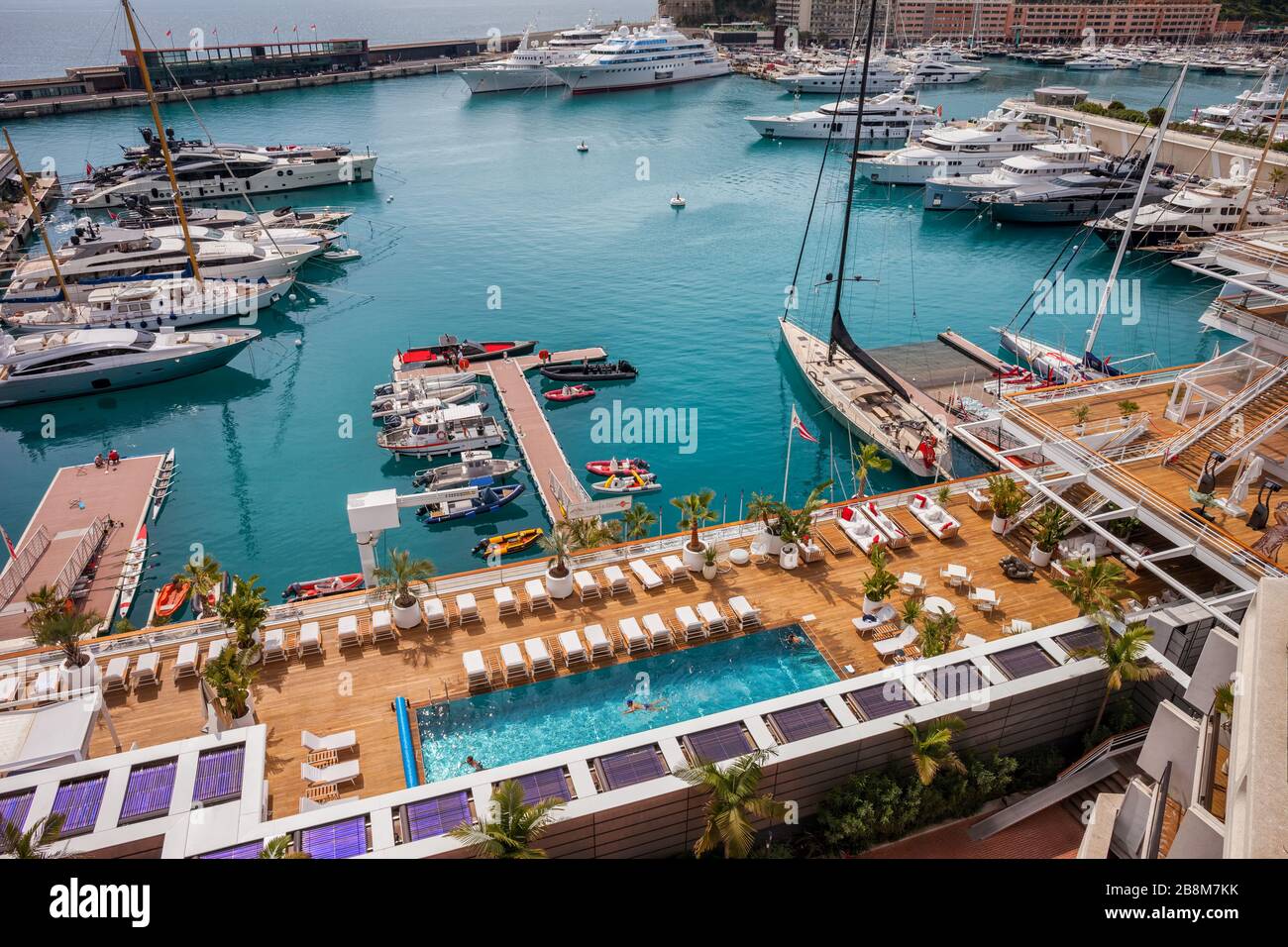 Monaco boat club hi-res stock photography and images - Alamy