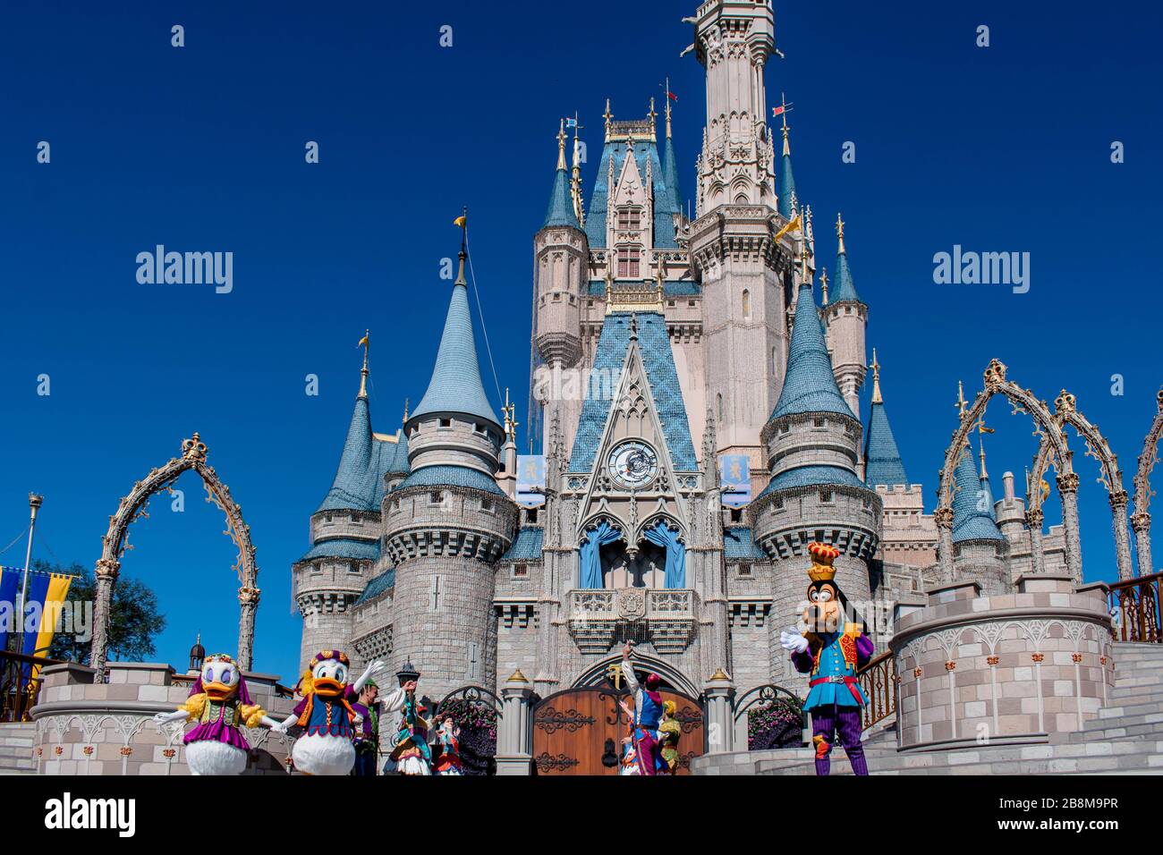 Orlando, Florida. January 20, 2020. Mickeys Royal Friendship Faire on ...
