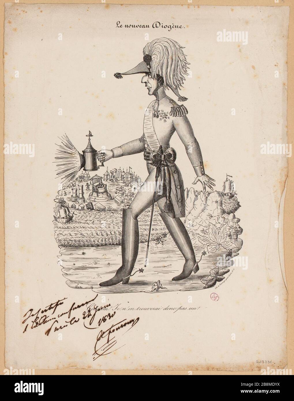 The new Diogène (TI) Stock Photo