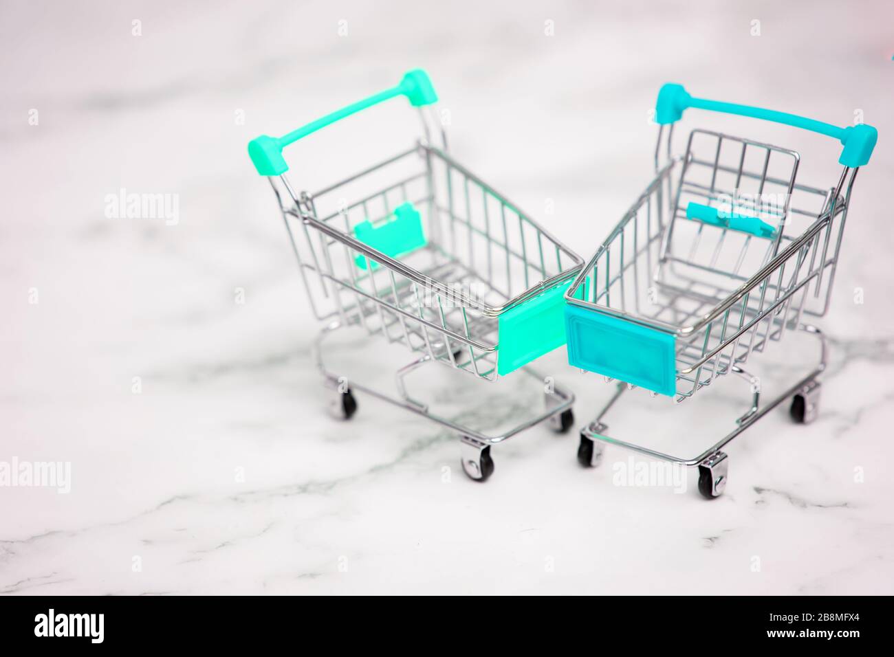 small toy shopping cart