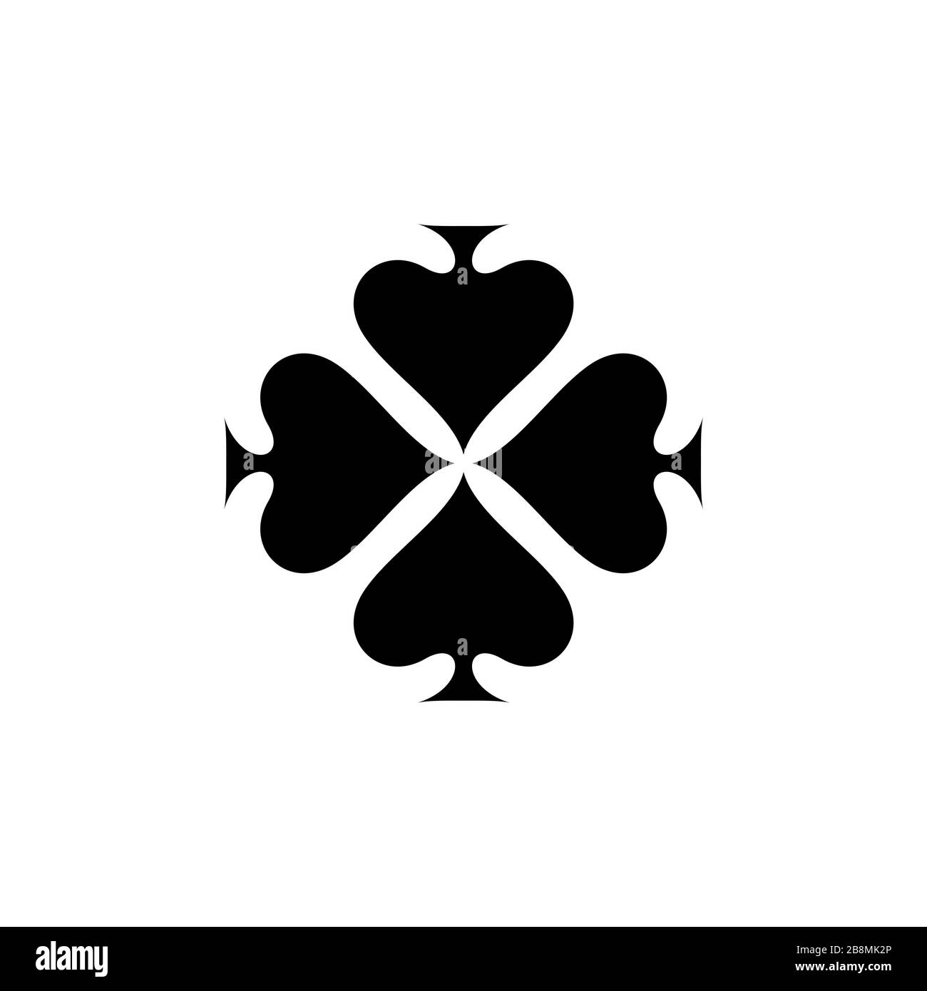 Spade Symbol Poker Card Logo Illustration Design. Vector EPS 10 Stock ...