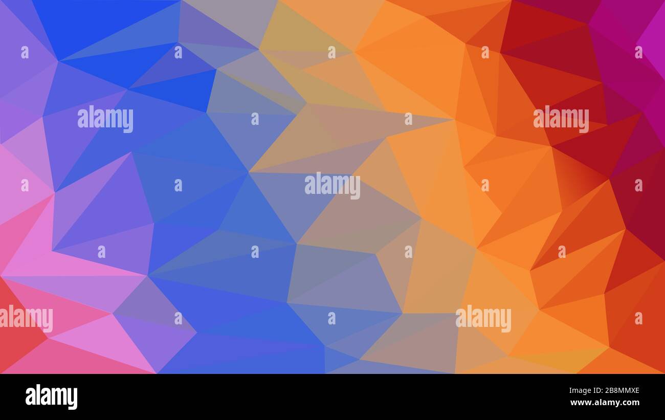 Abstract colorful low poly concept background Stock Photo - Alamy