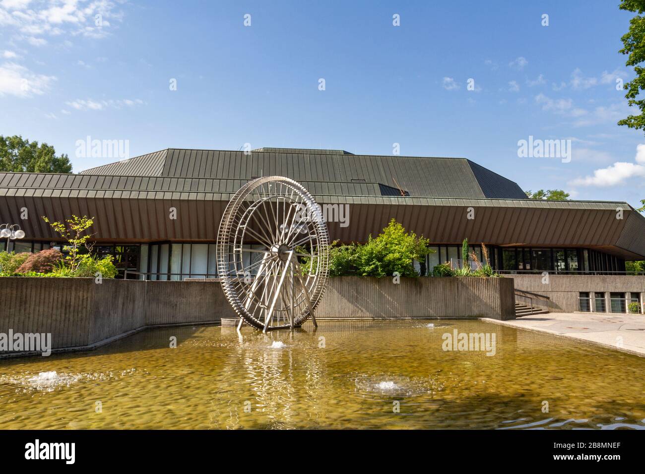 The Cultural & conference center in Rosenheim, Bavaria, Germany. Stock Photo