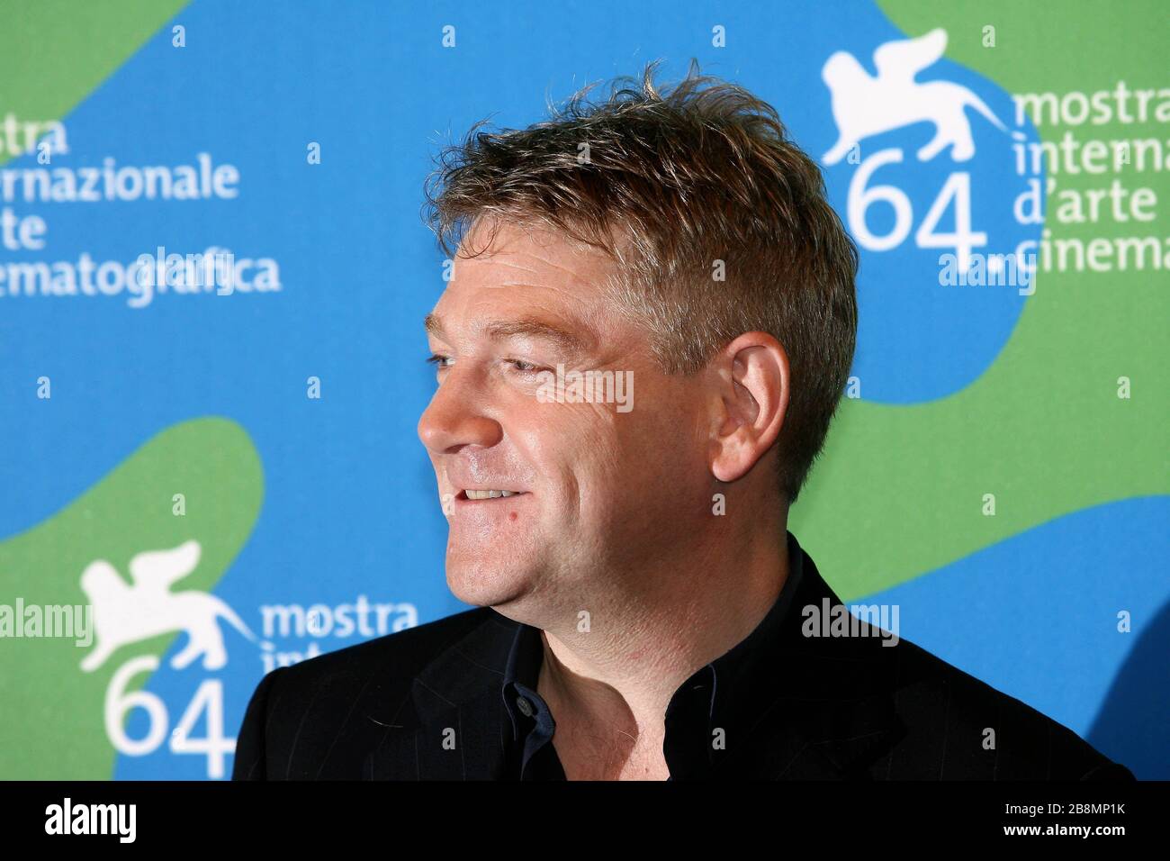Venice, 30/08/2007. Kenneth Branagh attending the photocall for the film 'Sleuth' directed by Kenneth Branagh. Stock Photo